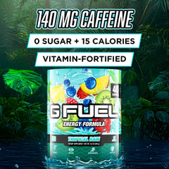 G Fuel Tropical Rain scoop portion for precise serving and clean energy