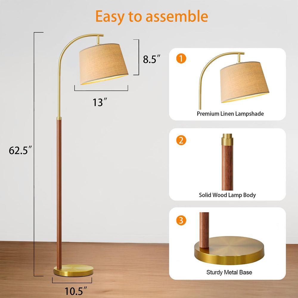 G-SAFAVA easy-assembly lamp fits modern decor and gifting