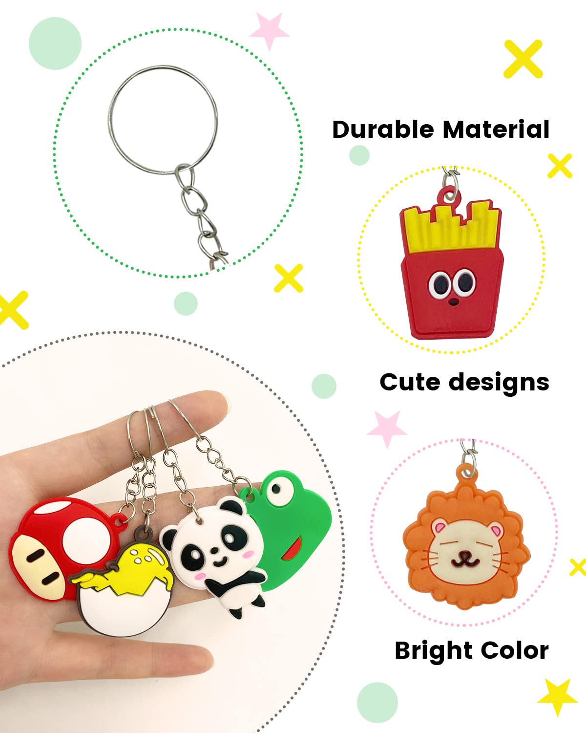 GADMEXILY 20 styles in bright colors for classroom rewards and gifts.