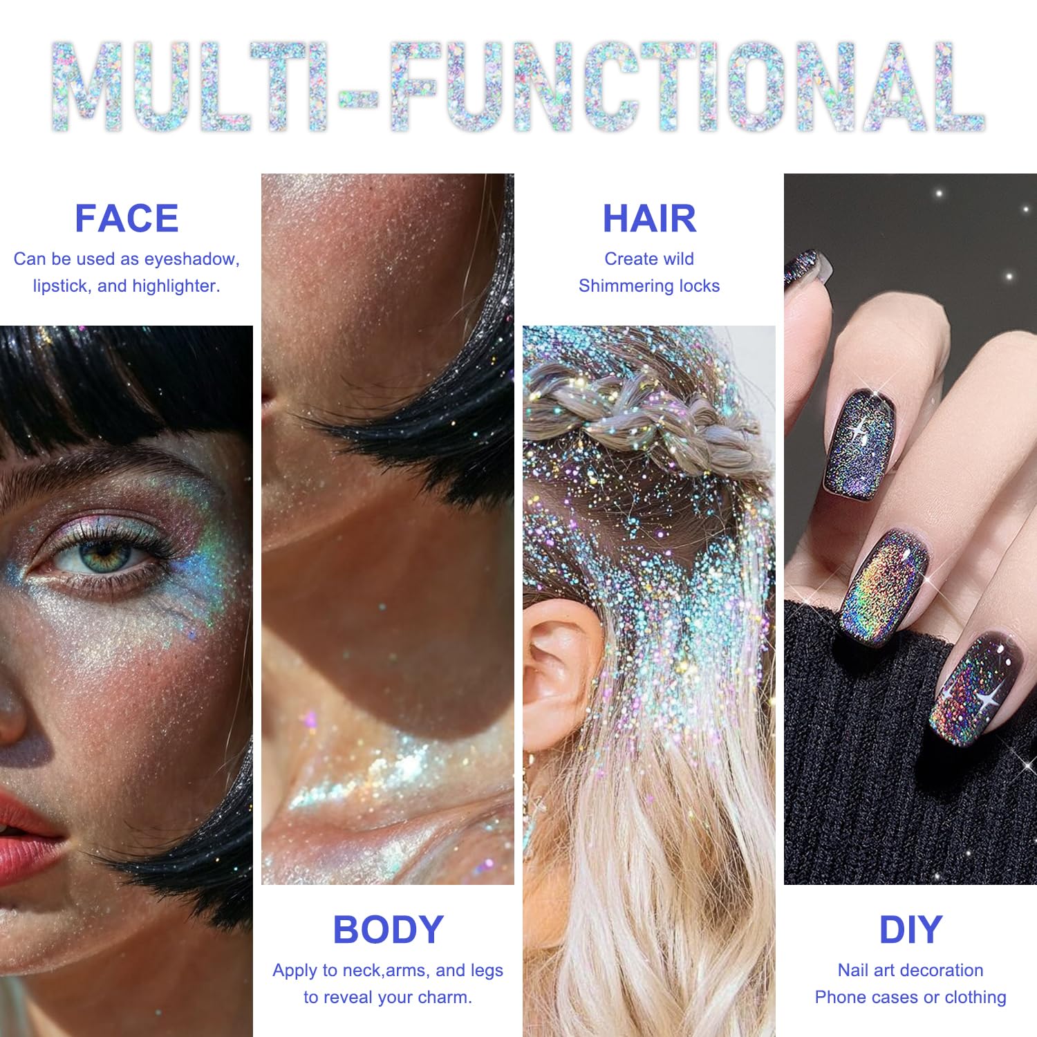 GADMLURY travel-friendly glitter tube for quick touch-ups.