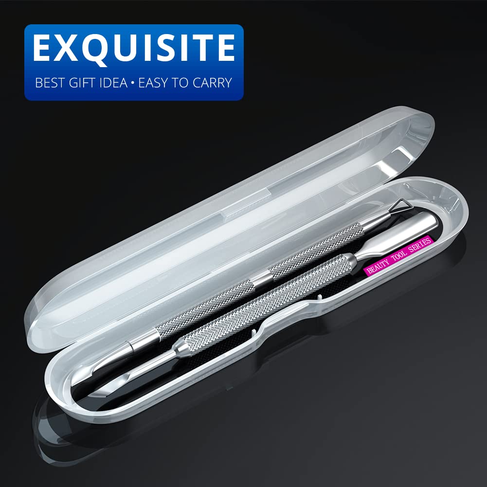 GA&EN anti-slip handle design provides secure grip during manicure.