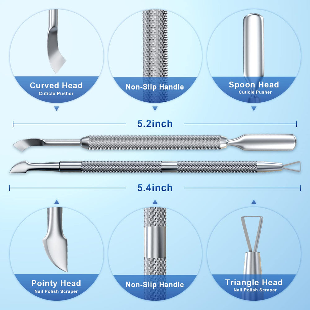 GA&EN four-head design nail tools for versatile manicure tasks.