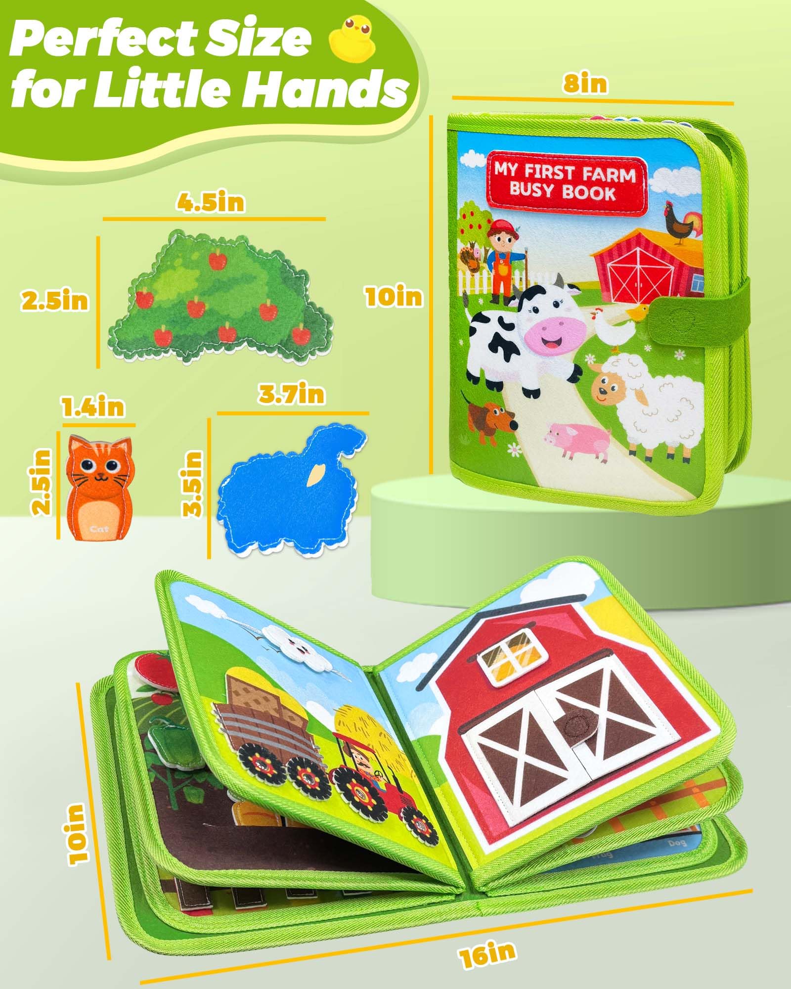 Gagule Busy Book travel-ready design for quiet, educational travel moments