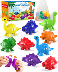 Gagule Number Dinosaurs double-sided digits for early counting practice