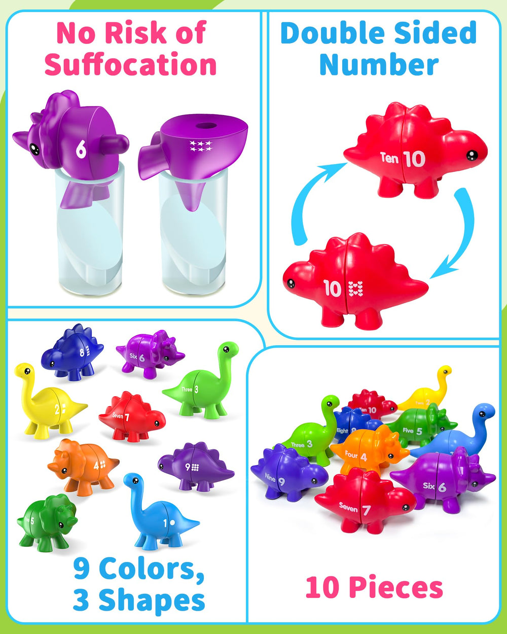 Gagule safety-certified dinosaur toys crafted from durable materials for long-lasting fun