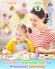 Gagule Busy Book animals pages with farm, sea and zoo scenes