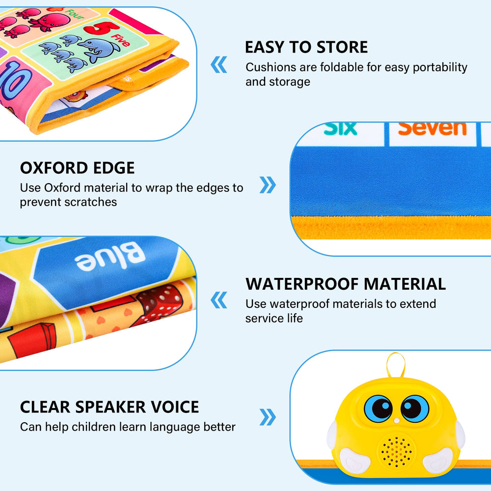 GaHoo bright colors learning poster with clear audio for toddler engagement.