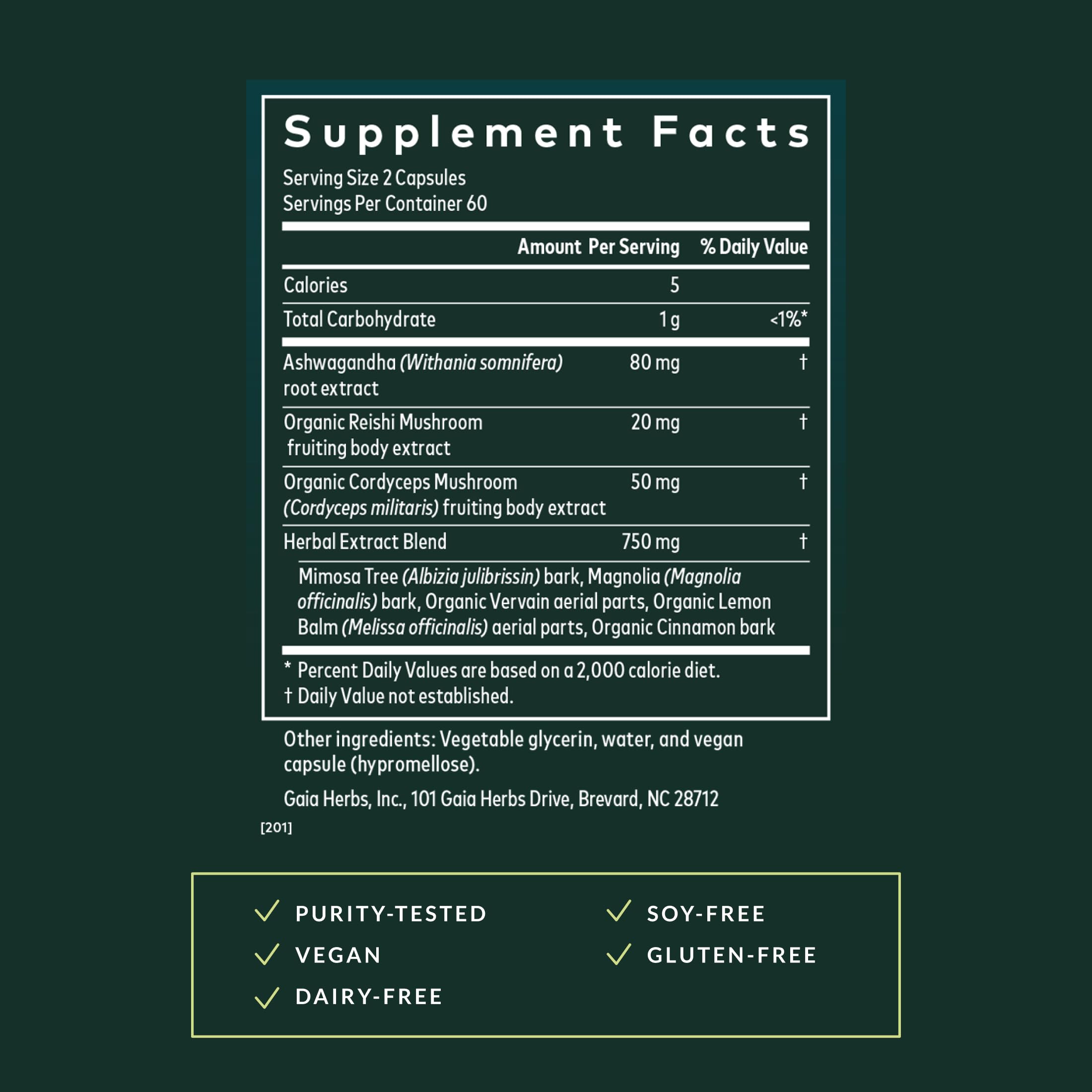 Gaia Herbs Ashwagandha root close-up highlighting adaptogens for stress resilience