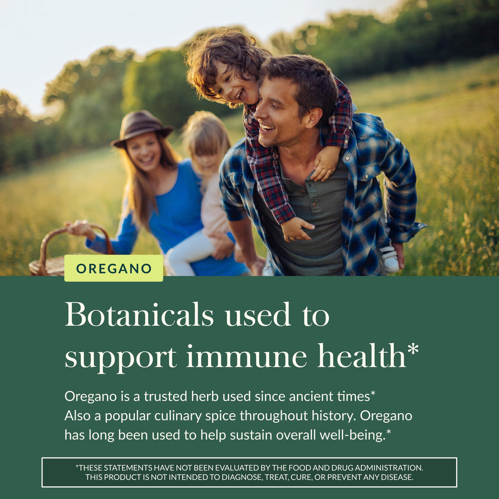 Gaia Herbs Oil of Oregano Mediterranean origin underscores premium sourcing