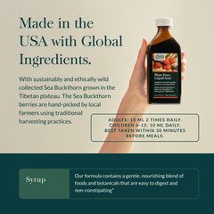Serving Gaia Herbs Plant Force Liquid Iron drink in a glass, smooth taste and aroma.