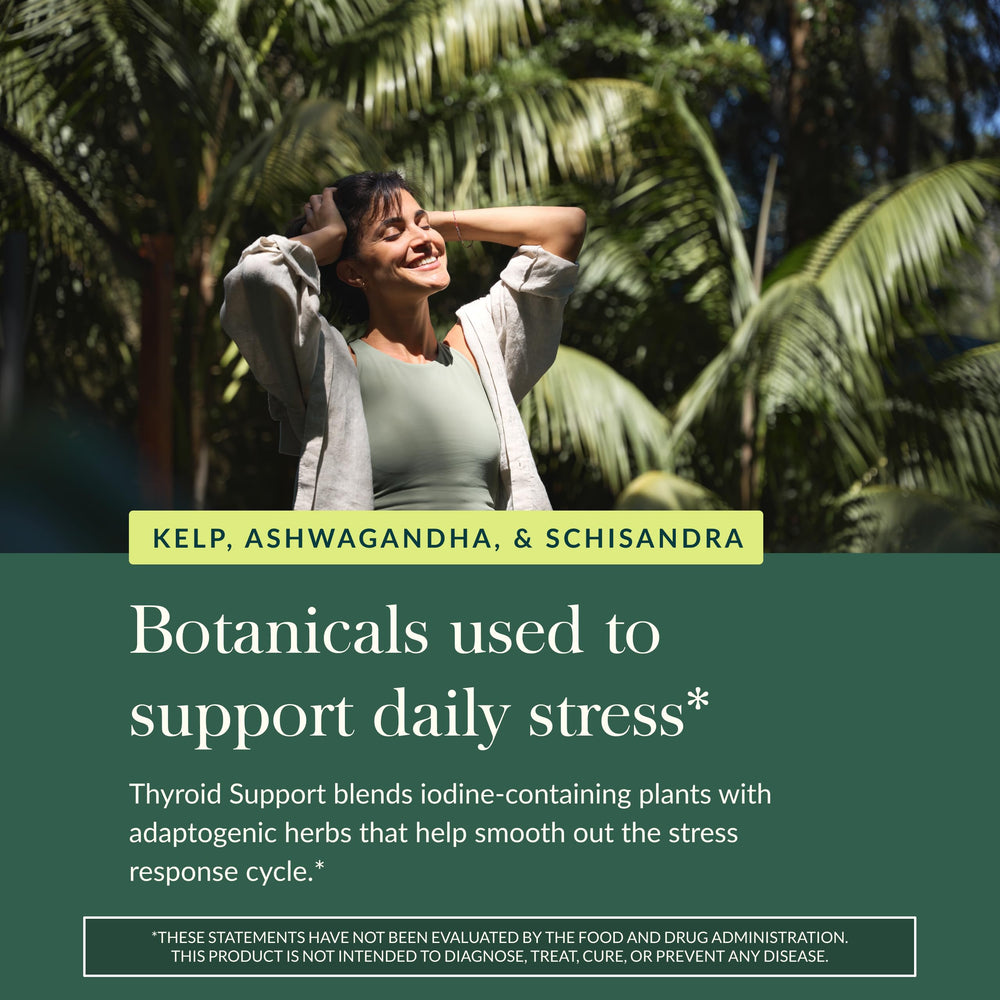 Schisandra herb blend shown in packaging for stress response support.
