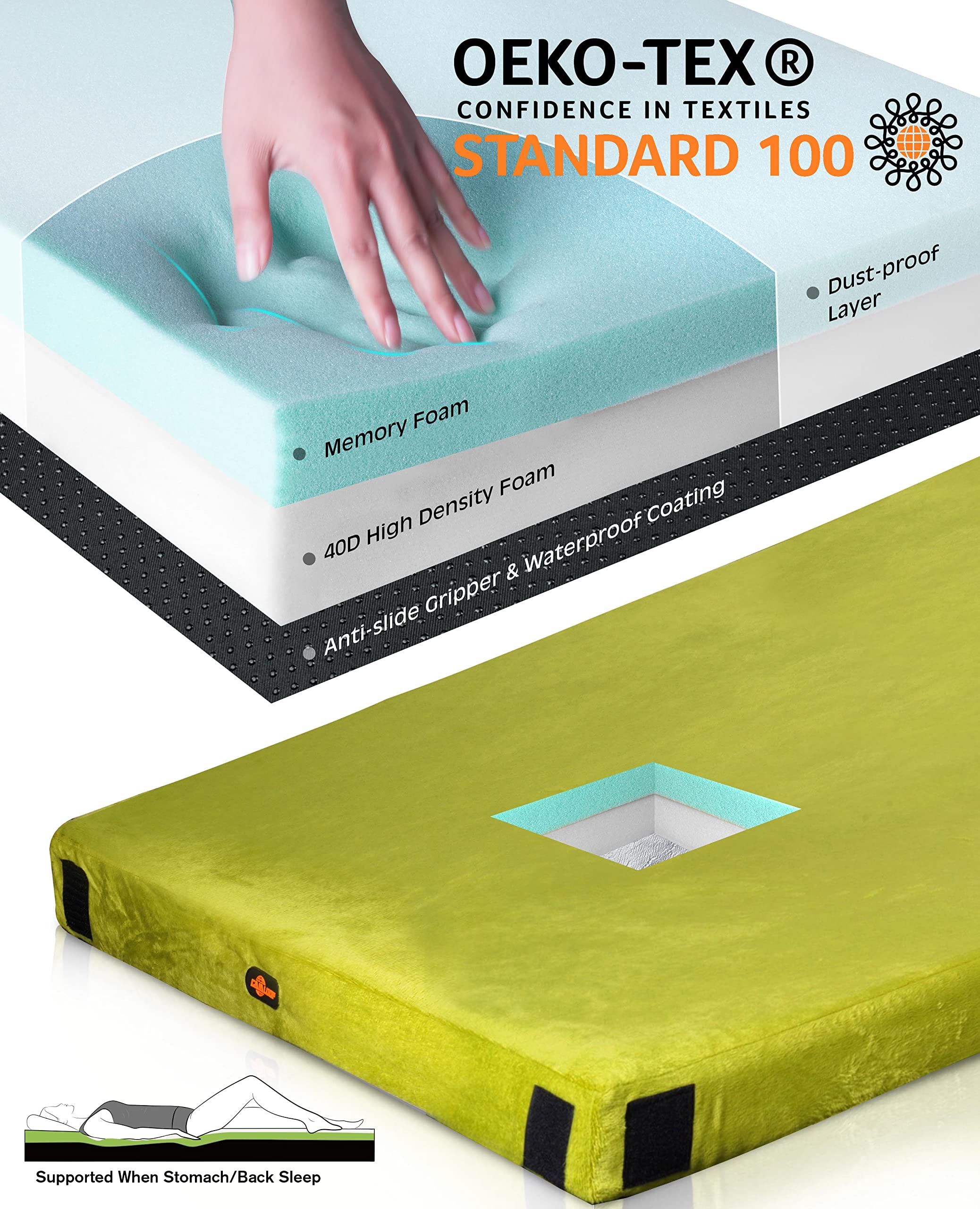 Gaialoop removable plush cover ready for washing after trips or sleepovers