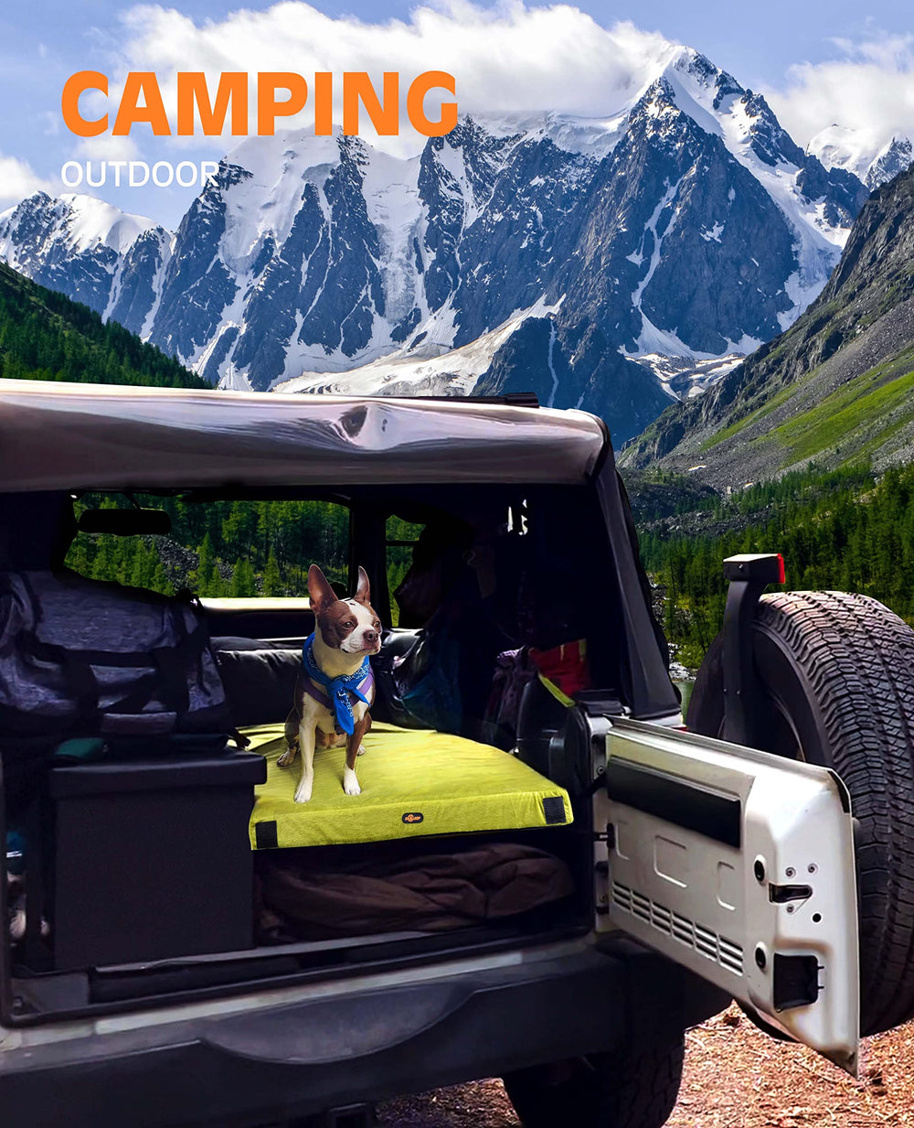 Gaialoop waterproof coating on top and bottom protects foam from moisture