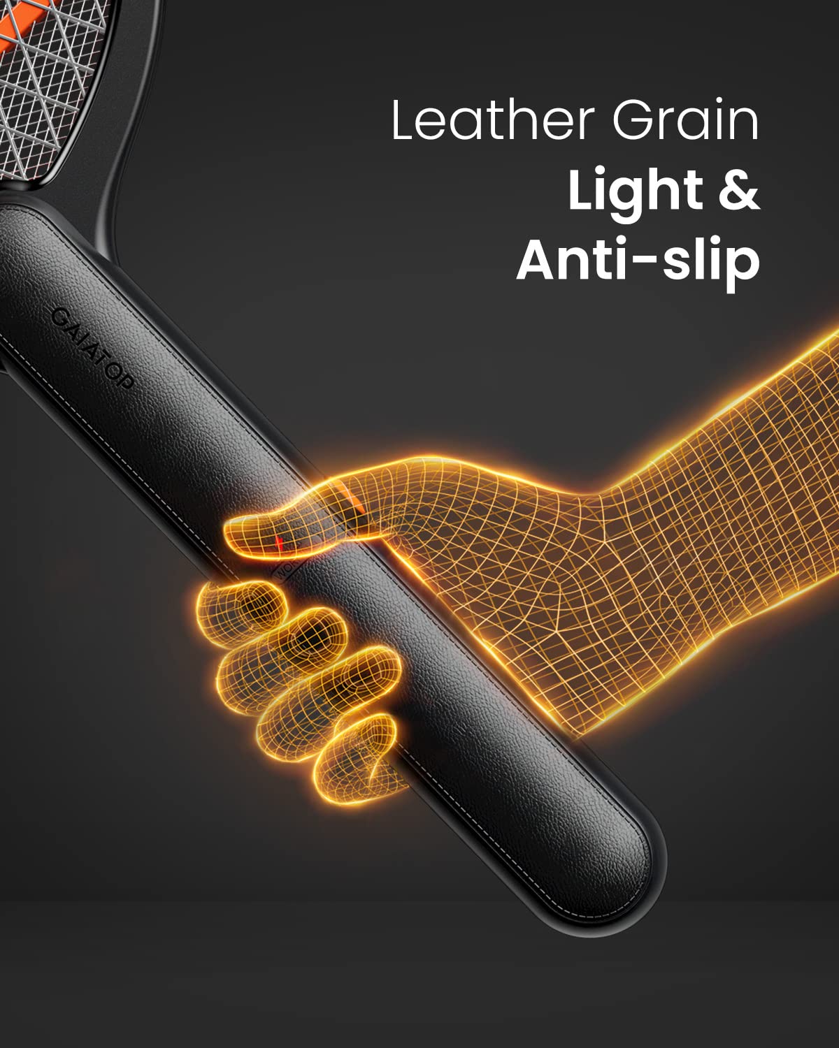 Gaiatop ergonomic handle for comfortable extended use.