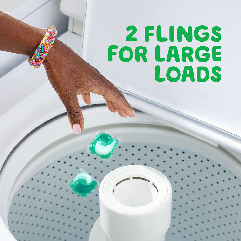 Gain Dryer Sheets image conveys extra freshness and reduced static in the dryer.