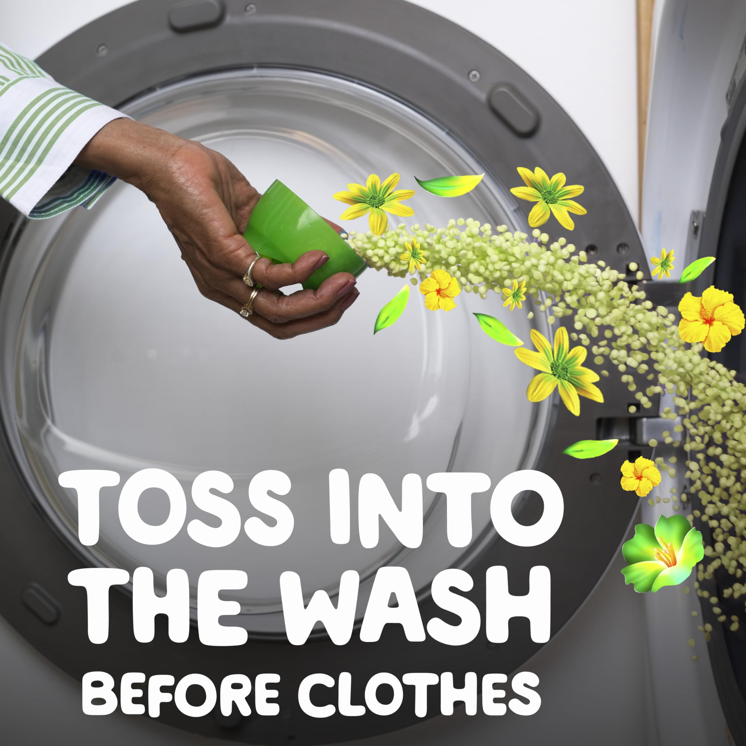 Gain Fireworks works with HE washers and regular machines