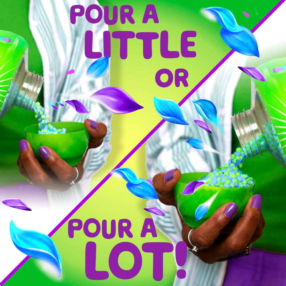 Laundry after wash with Gain Odor Defense delivering a vibrant scent