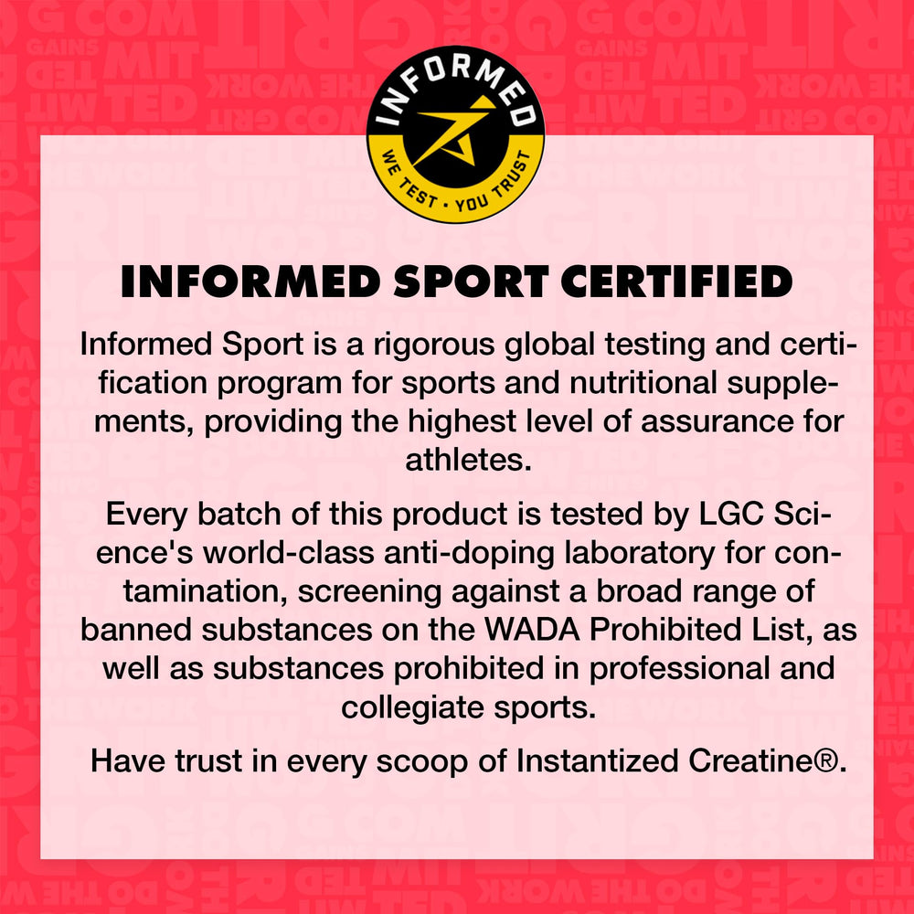GAINS IN BULK certificate of analysis page; transparency and quality verification visible.