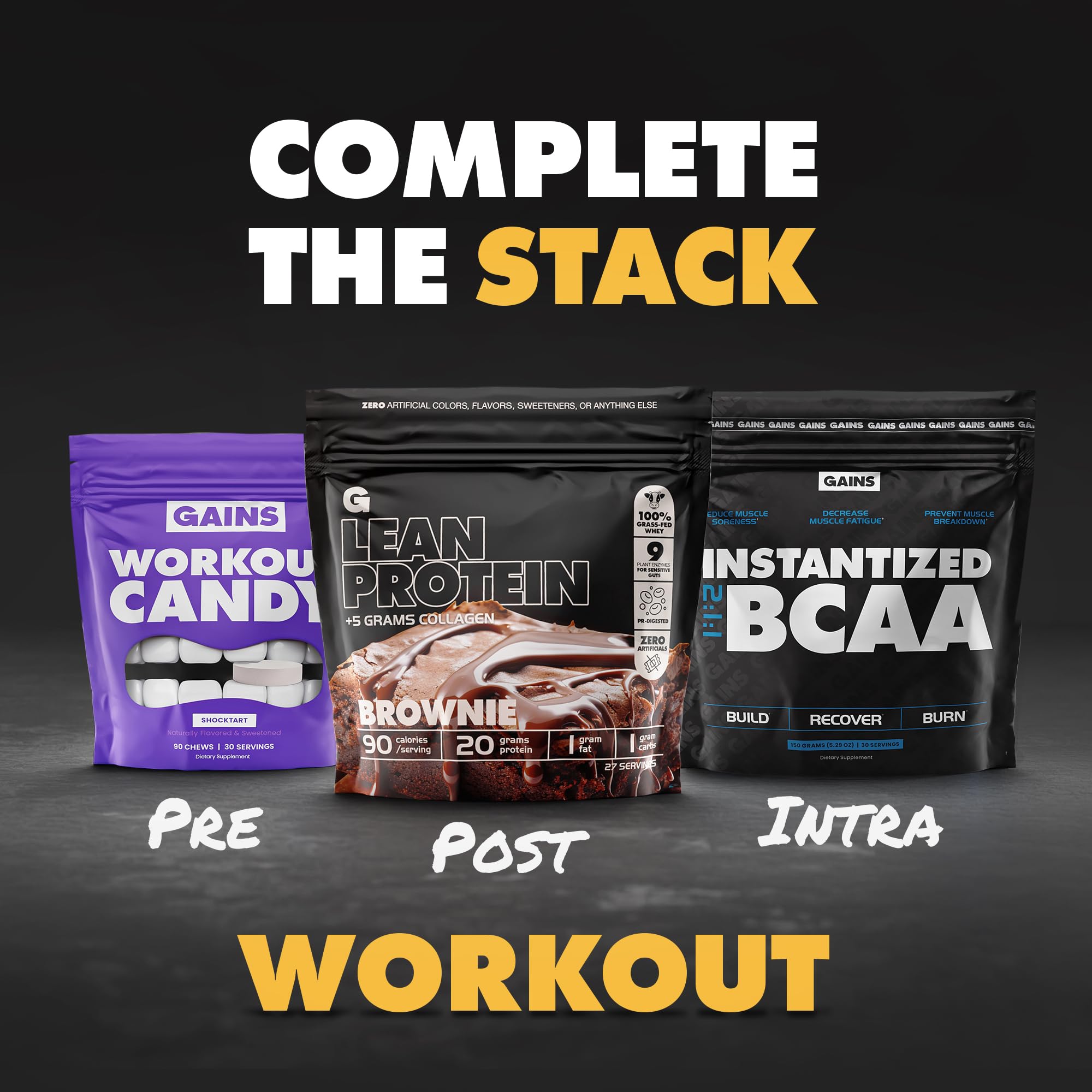 GAINS IN BULK athlete training session demonstrates practical creatine use