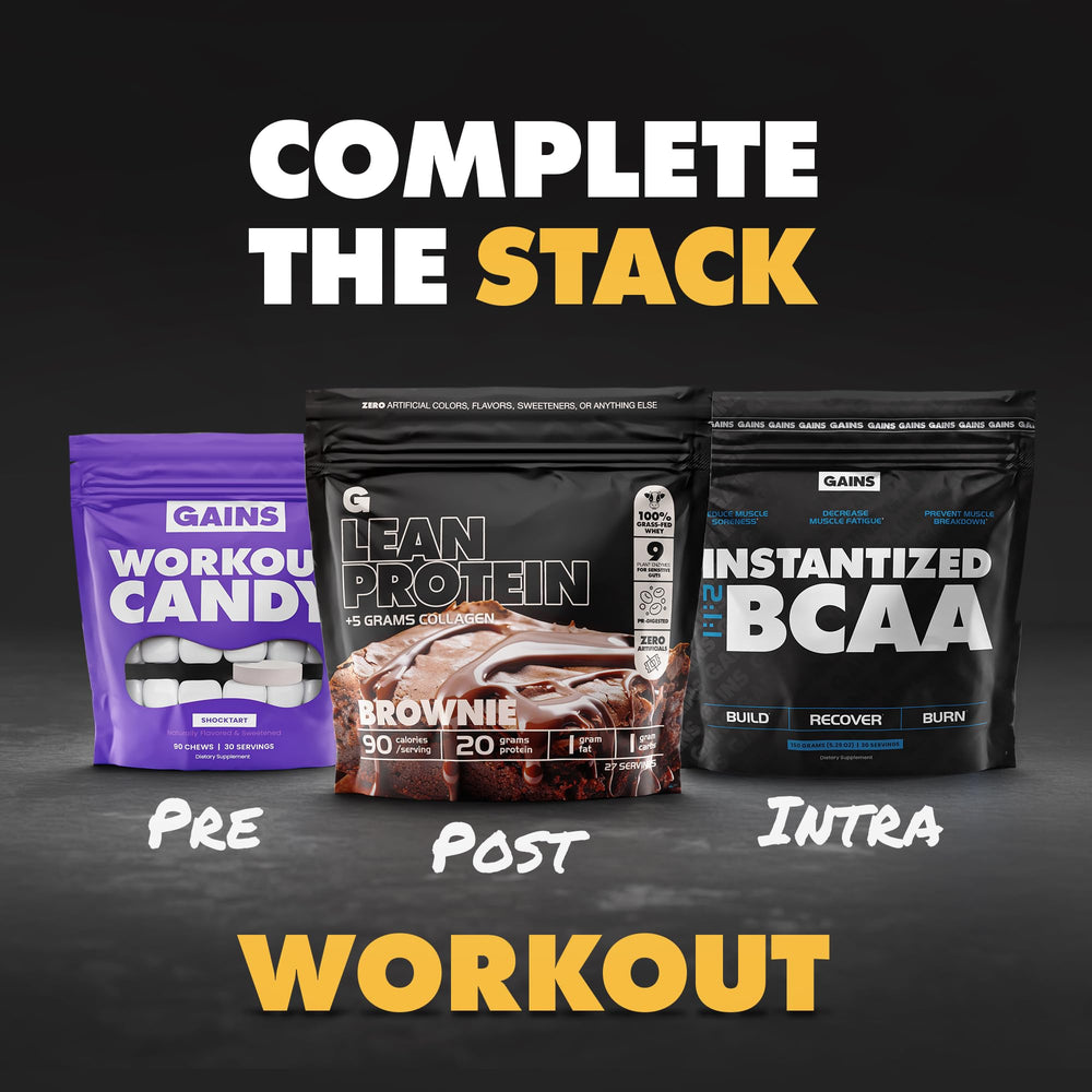 GAINS IN BULK athlete training session demonstrates practical creatine use