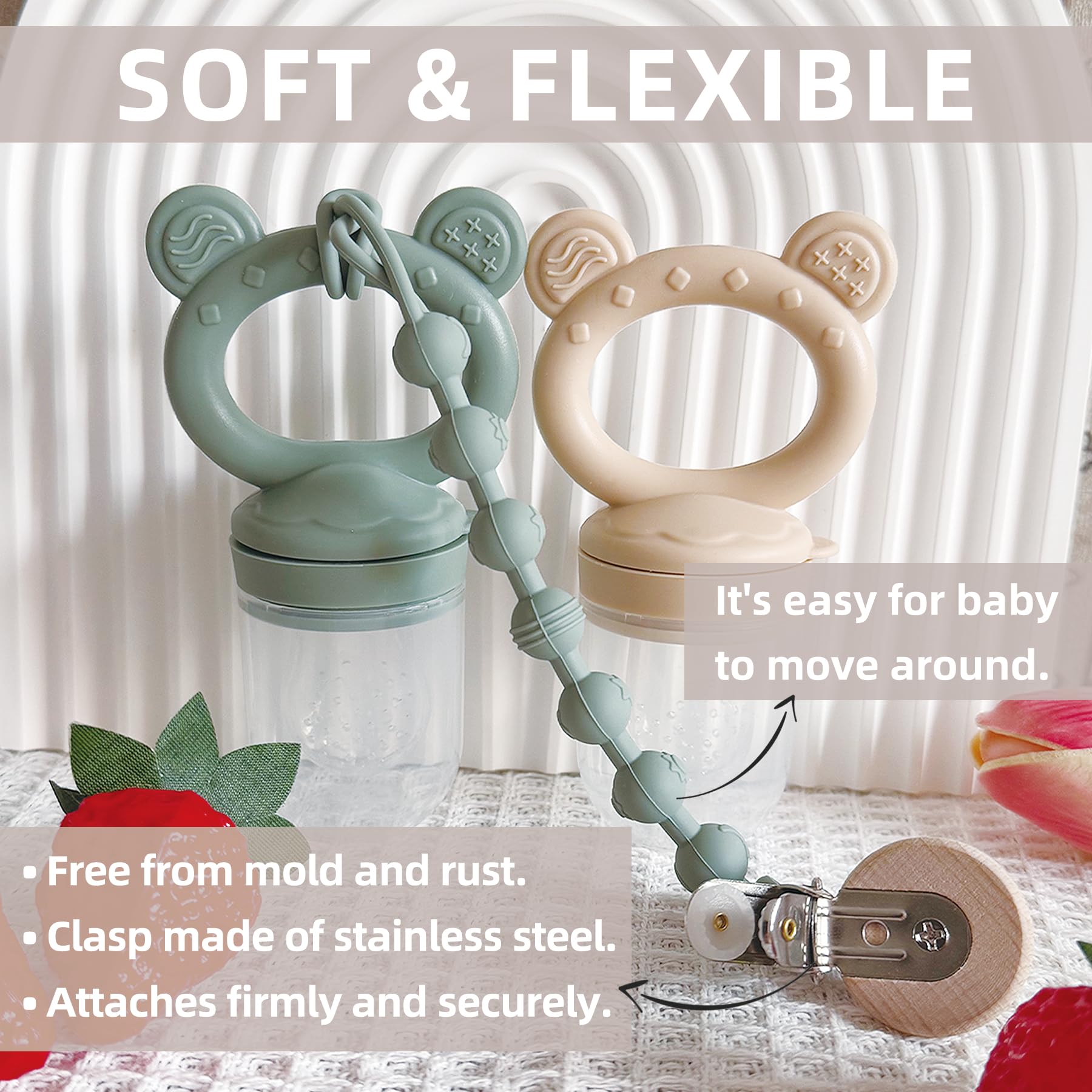 Gairssda dishwasher-safe one-piece design simplifies cleaning routines.