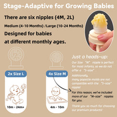 Gairssda silicone teether with varied teats for textured chewing.