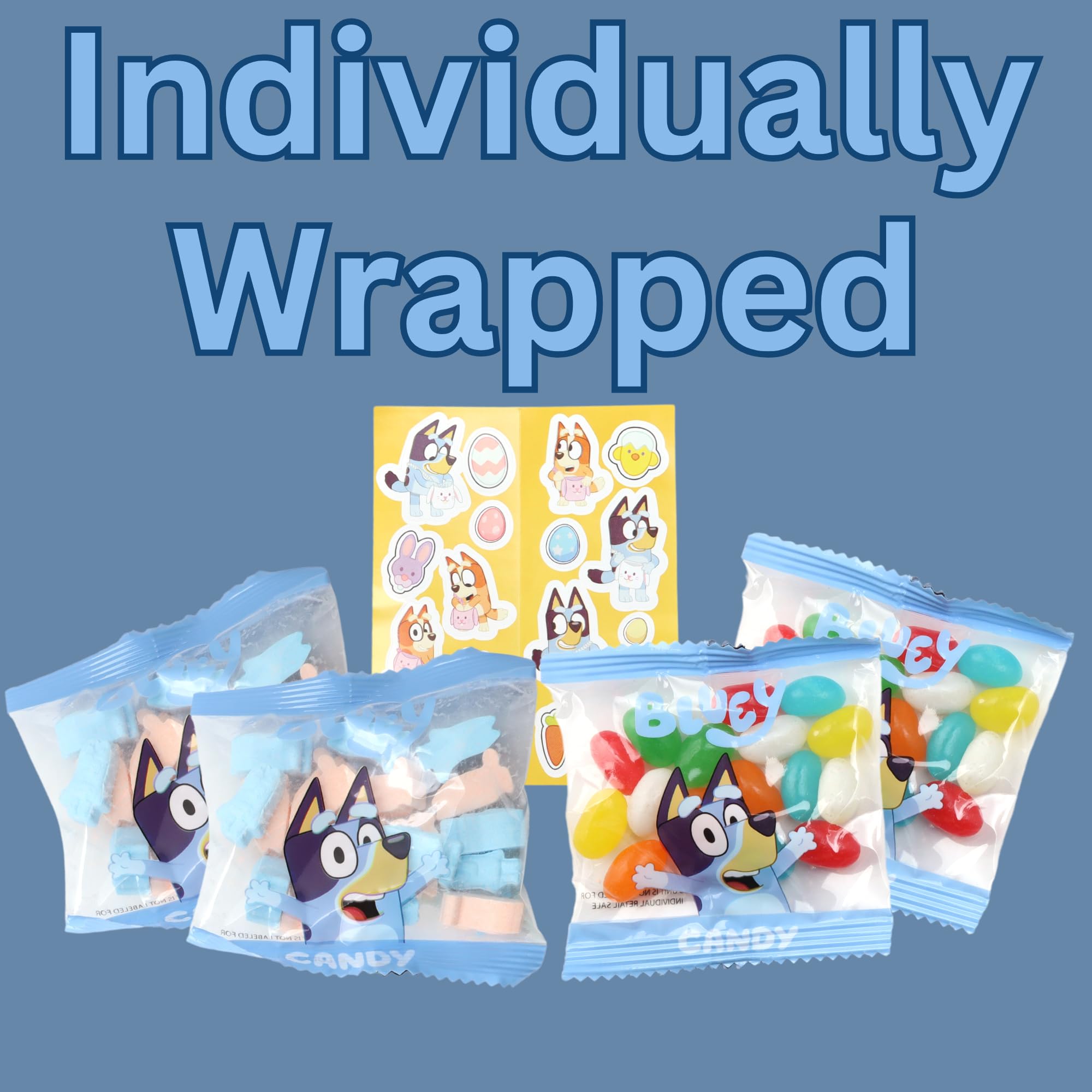 Galerie Bluey jumbo egg reveals collectible stickers inside for fans