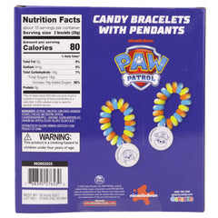 Galerie Paw Patrol candy bracelets charms closeup shows playful characters for party accessories.