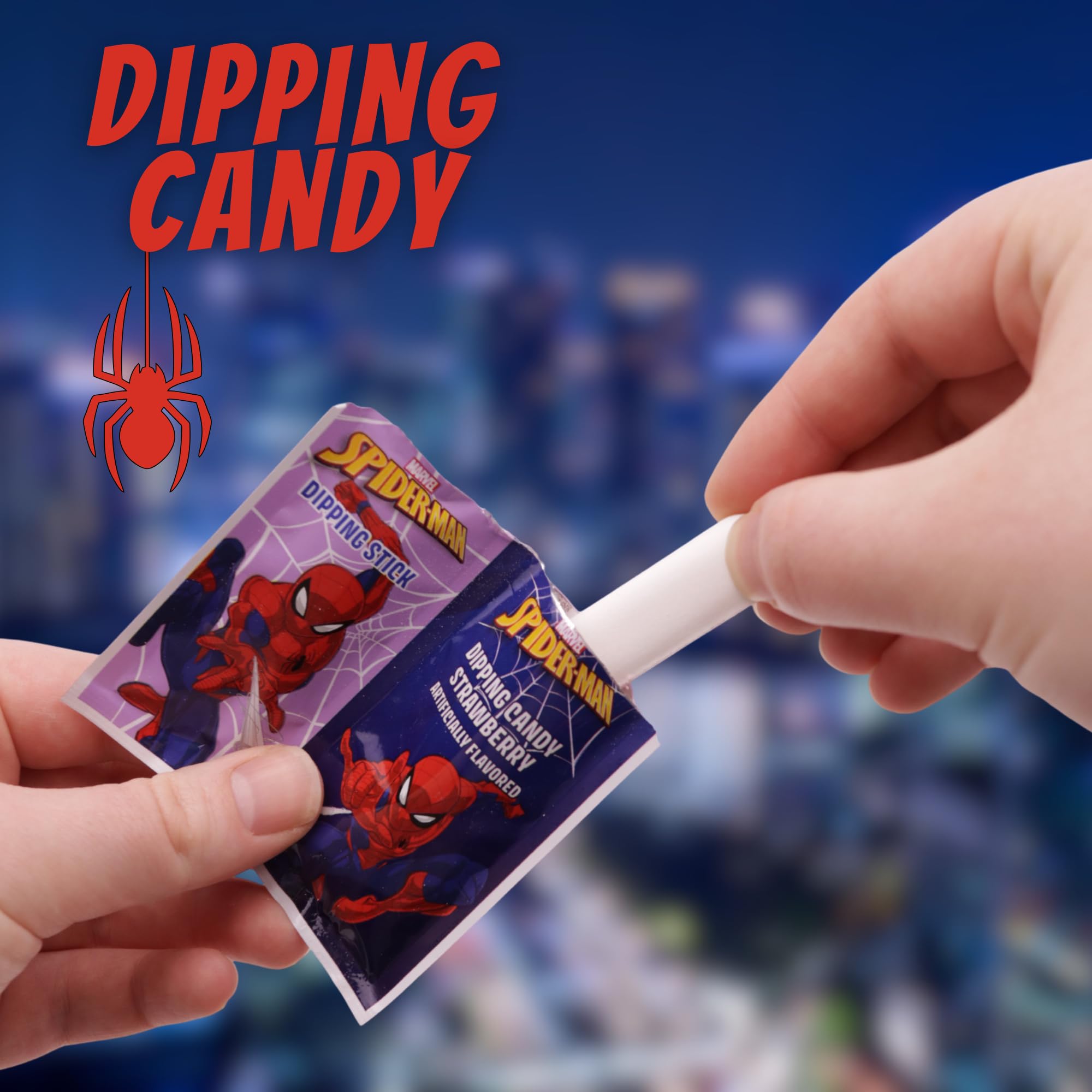 Galerie Spider-Man party idea: interactive dipping activity for guests.