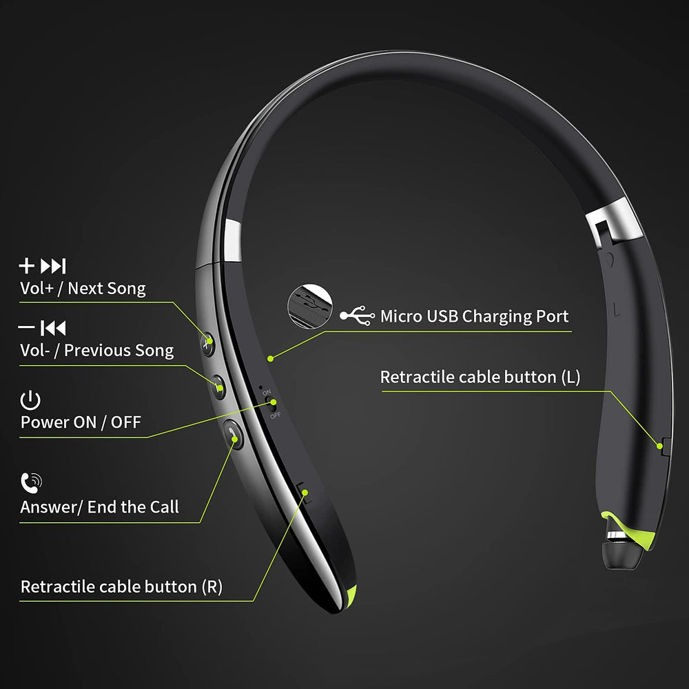 Galirity galirity-300-hours-standby-time keeps the headset ready during travel.