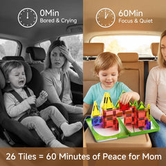 Gamcrown tiles with reinforced welding endure drops during bumpy car rides