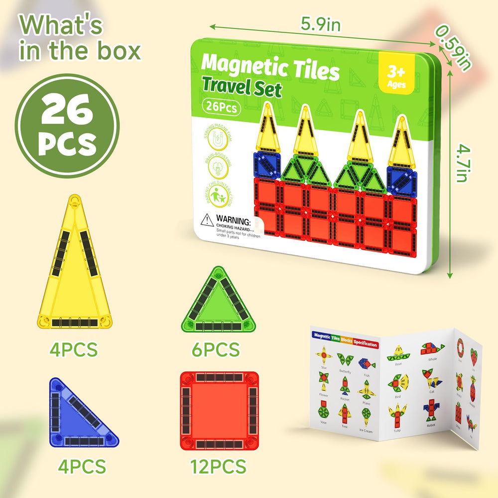 Gamcrown travel tiles use strong N38 magnets to lift several tiles
