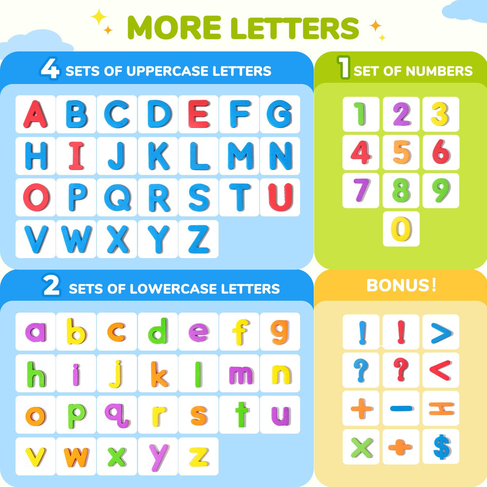 GAMENOTE double-sided magnetic board in use for interactive spelling and drawing
