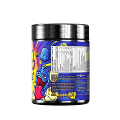 Gamersupps GG Energy BBL glass with drink for late-night gaming sessions.