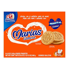 Gamesa Marias cookies used as a dessert idea or topping