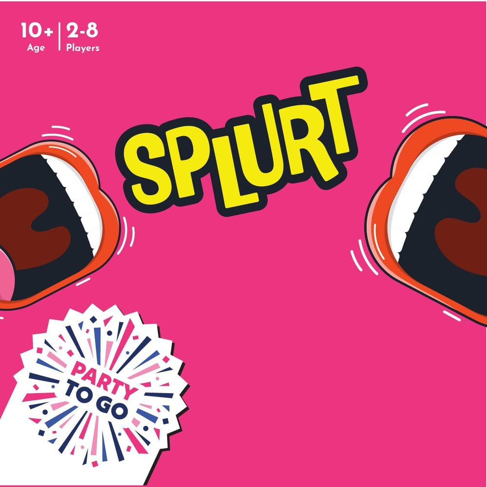 Gamewright Splurt: winner-pile showcases strategy and social interaction during family game night.