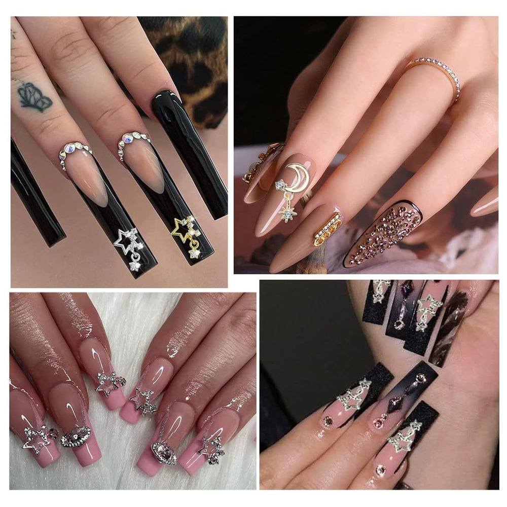 Ganepwns sparkling nail charms to boost creativity and personal style