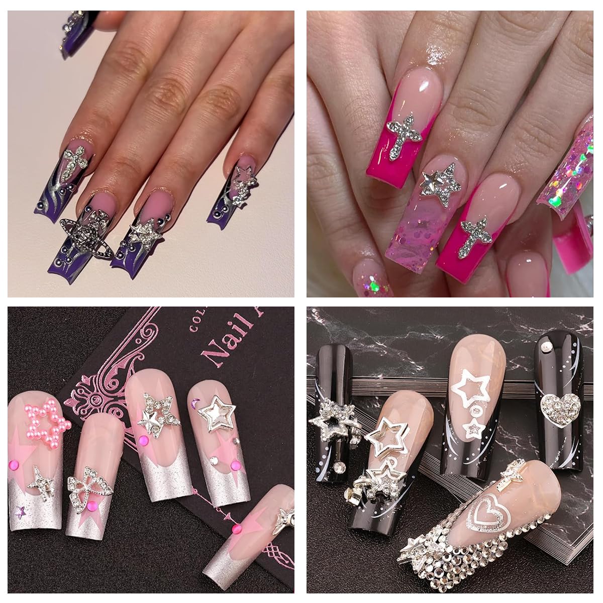 Ganepwns versatile nails decorations for cases and crafts