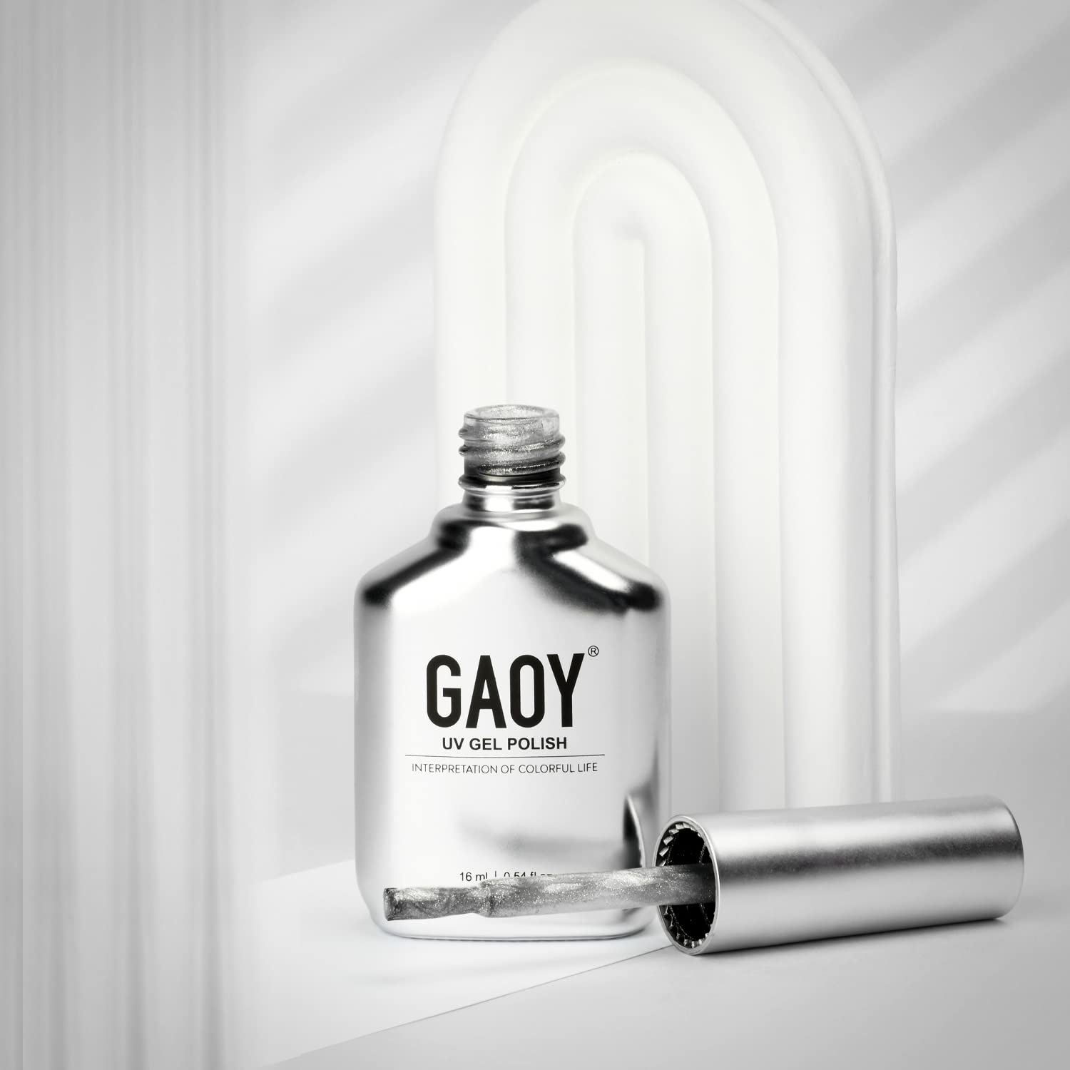 GAOY 16ml gel polish packaging includes cat eye magnet for home use