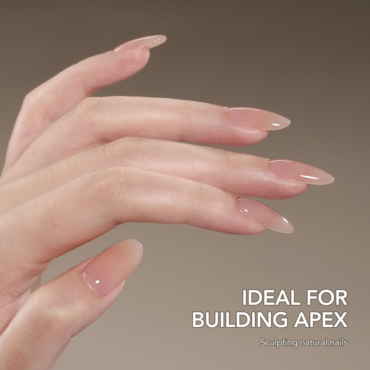 GAOY cured gloss from builder base for a glossy finish