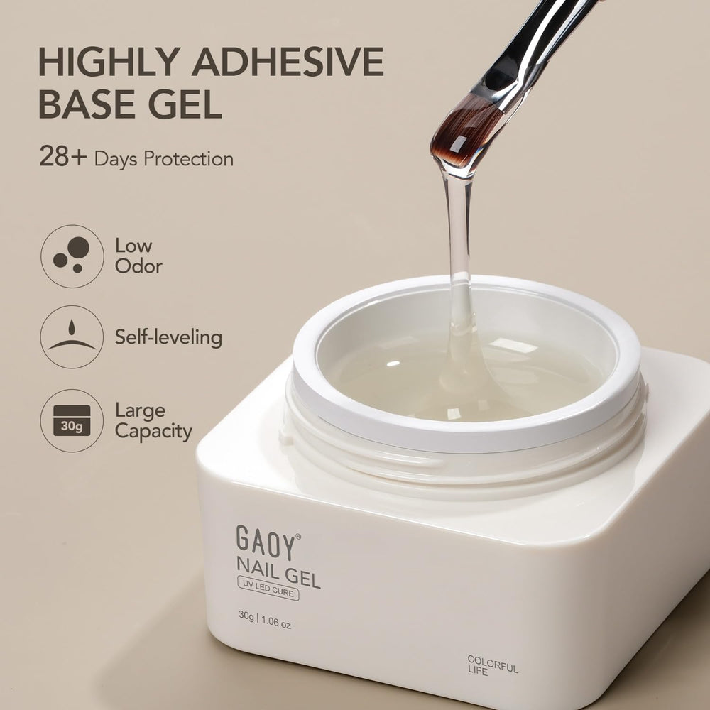GAOY packaging shows 30 g kit with brush