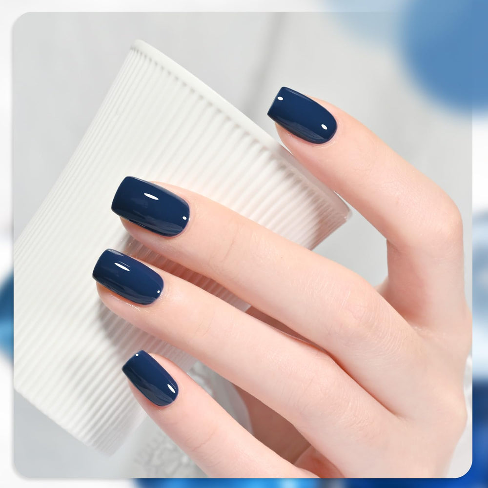GAOY Baby Blue gel polish swatch for a light, fresh look.