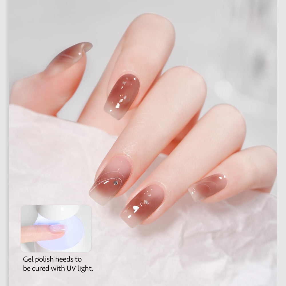 GAOY Blooming Gel yields soft color blending for marbles and gradients.