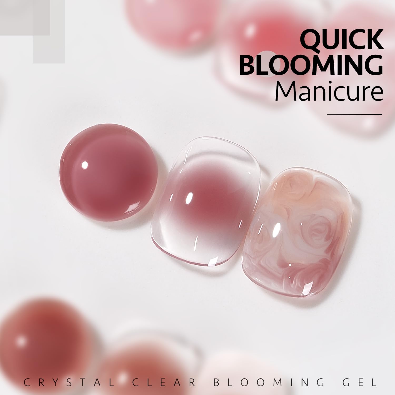 GAOY Blooming Gel offers minimal odor during nail art sessions.