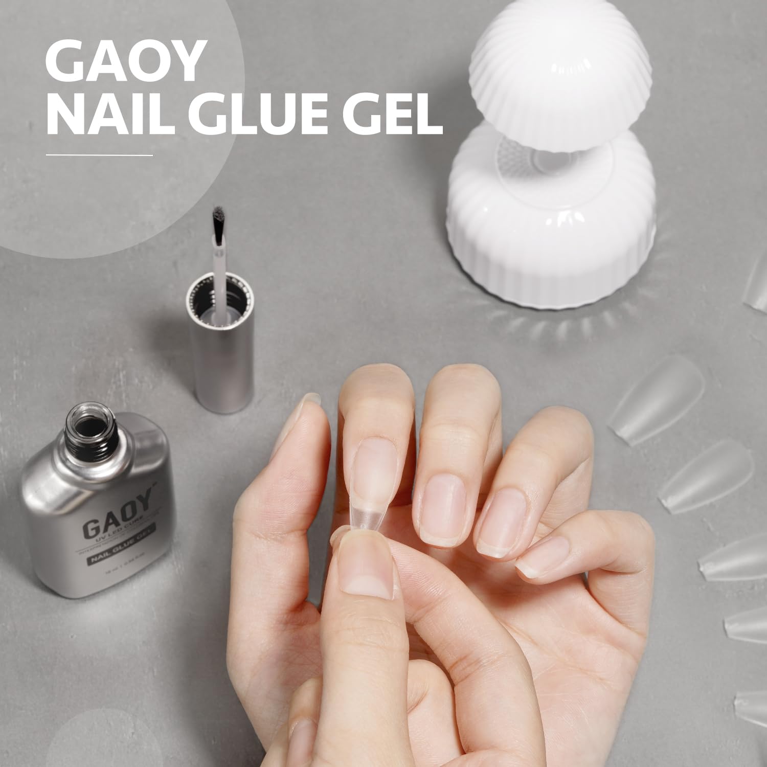GAOY brushed stainless steel design on bottles for premium look