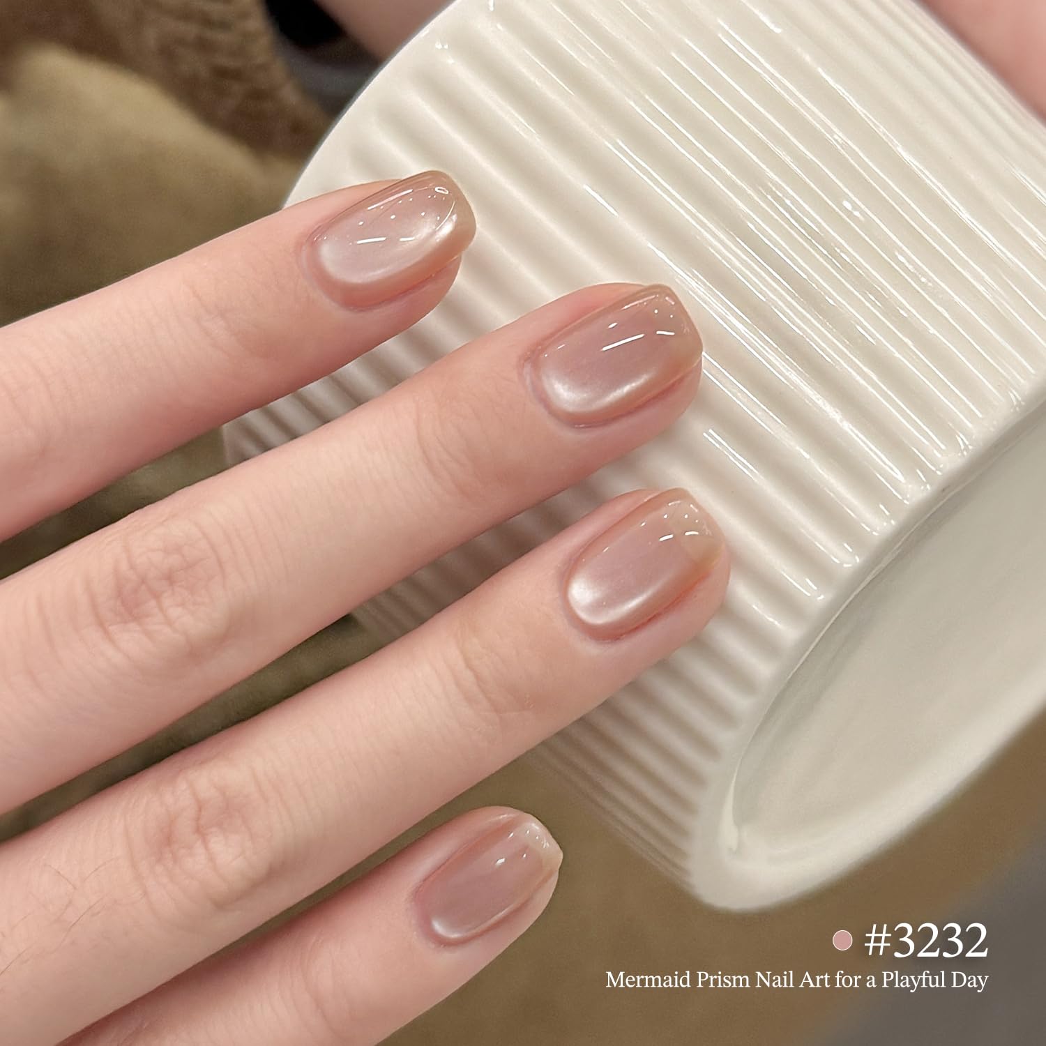 Brush and cuticle trimmer help precise prep and cleanup.