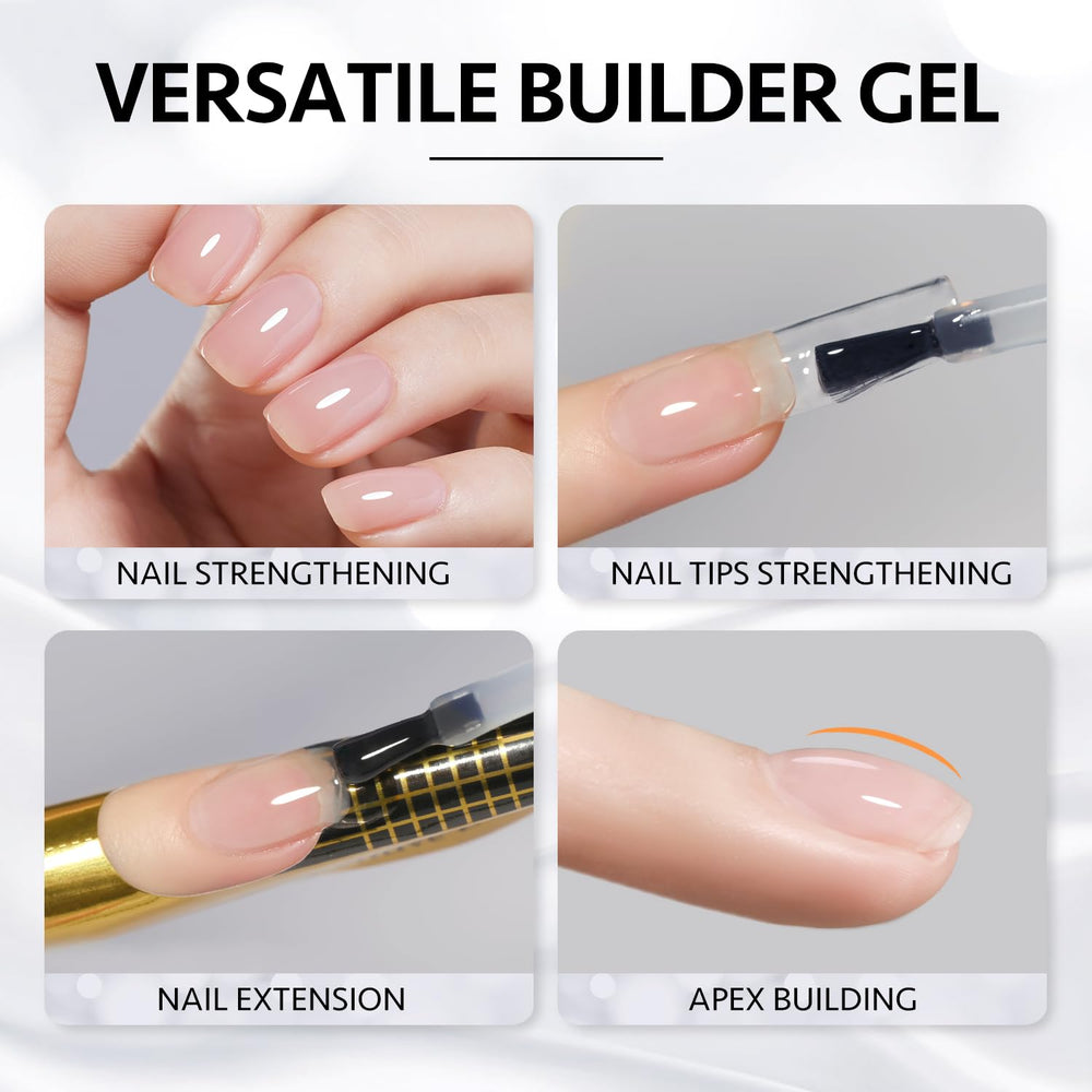 GAOY Builder Gel requires a base coat for lasting adhesion