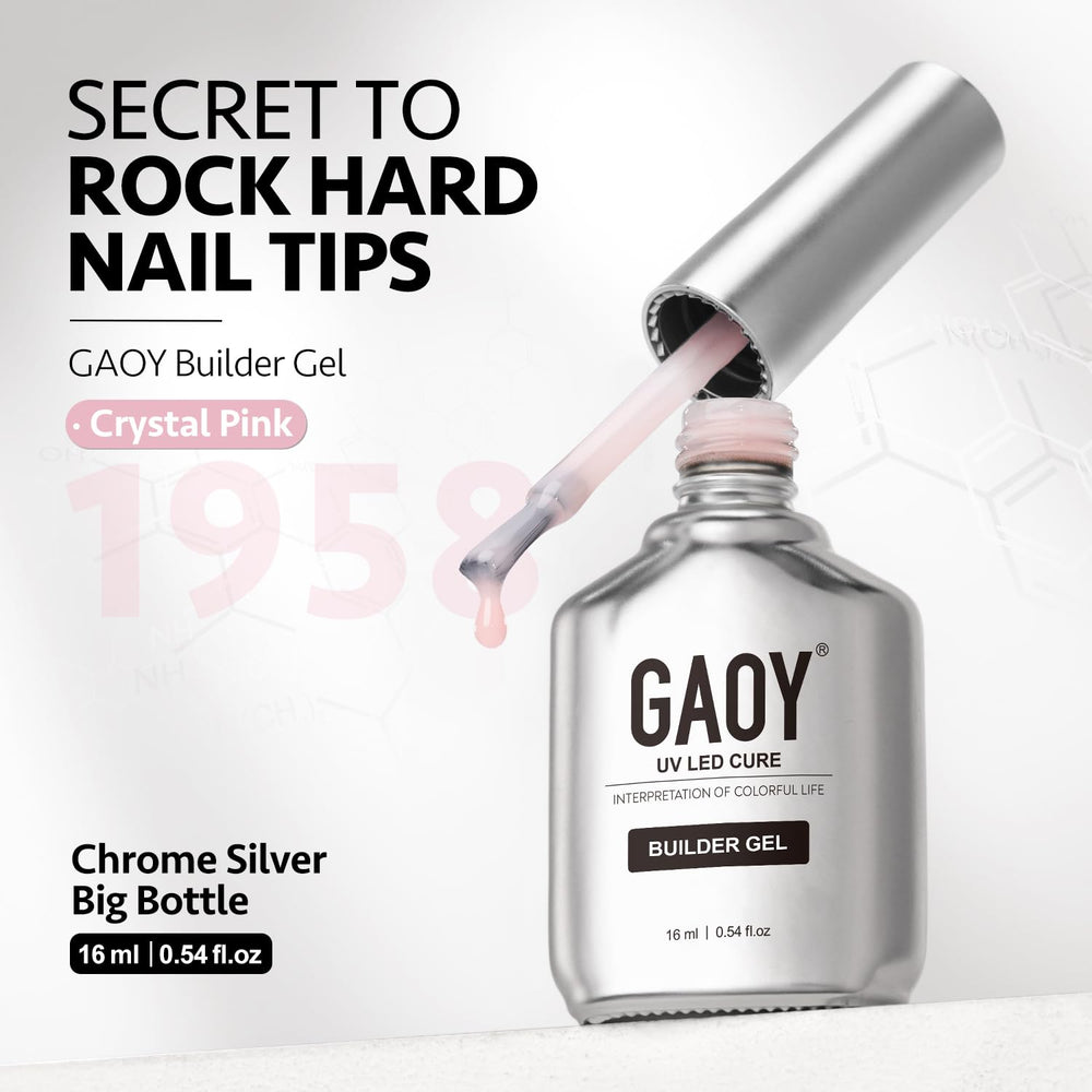 GAOY Builder Gel packaging included for easy at-home manicure