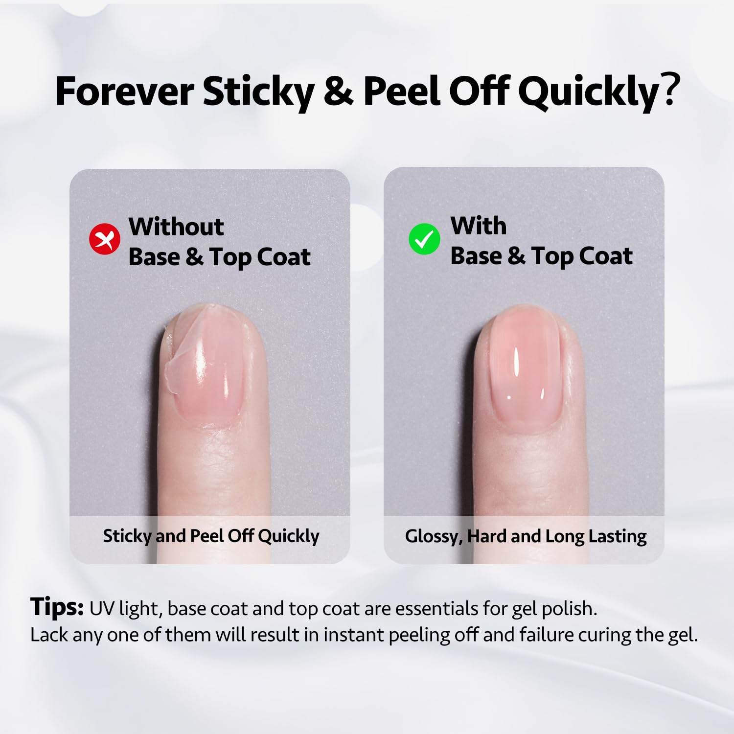 GAOY Builder Gel self-leveling application for smooth, durable nails at home.