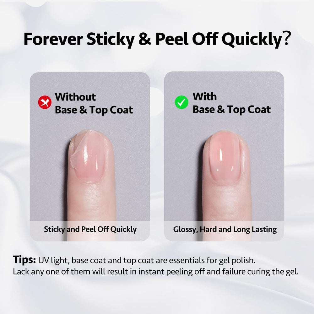GAOY Builder Gel self-leveling application for smooth, durable nails at home.